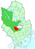 Espoon keskus-Esbo centrum.sijainti-läge